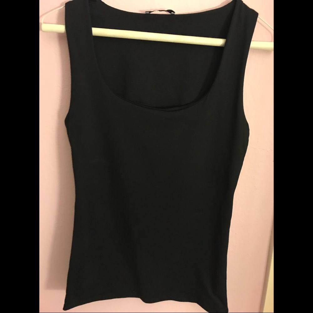 Black Sleeveless Blouse